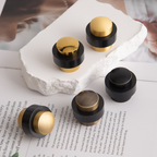 The Ravello - Ringed Brass Door Stop