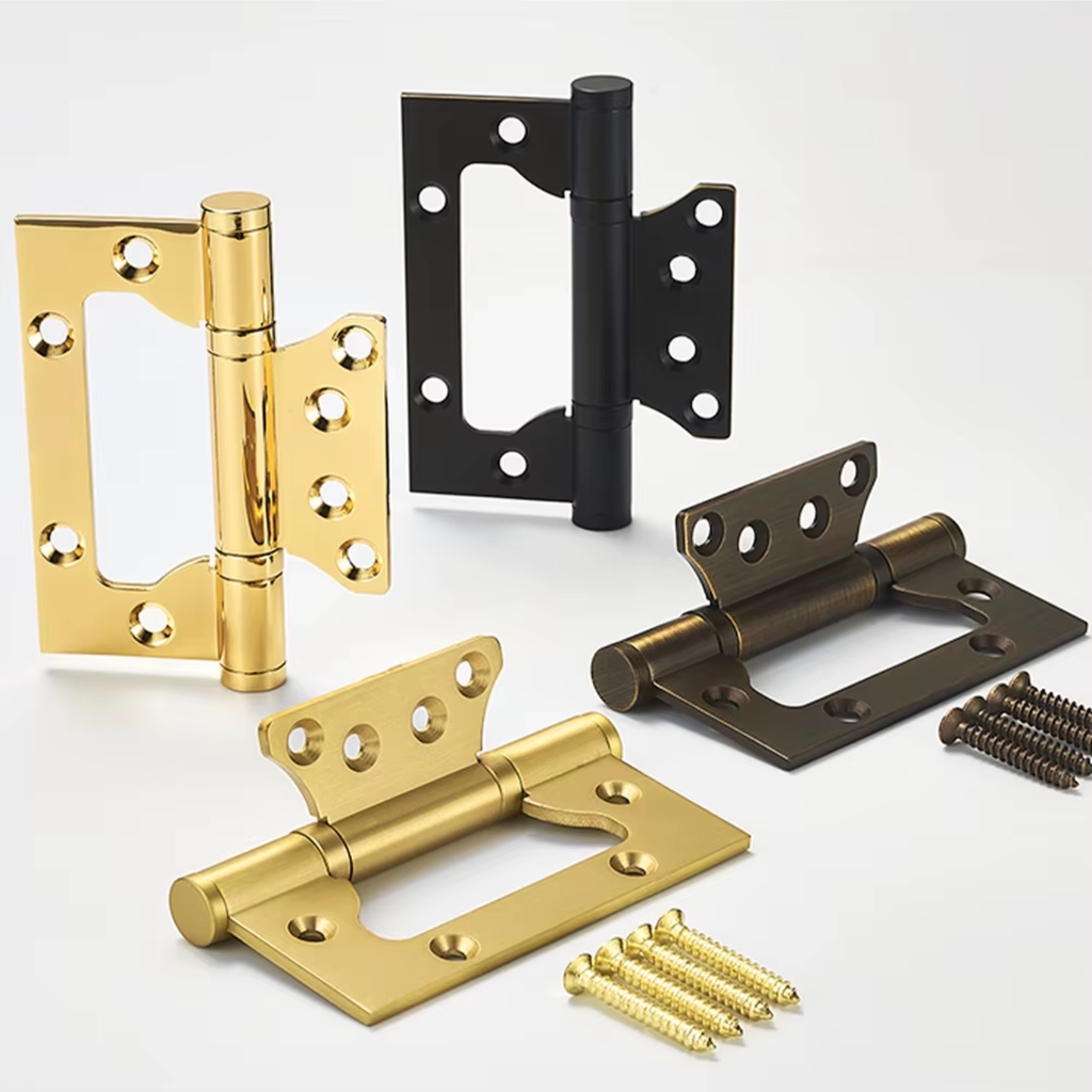 Butterfly Brass Hinge — 4.33" × 3.07"