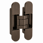 Concealed Brass Recessed Hinge — 5.31" × 1.10"