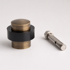 The Ravello - Ringed Brass Door Stop