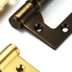 Butterfly Brass Hinge — 4.33" × 3.07"