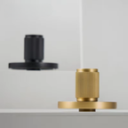 The Alcott — Reeded Solid Brass Handle Set