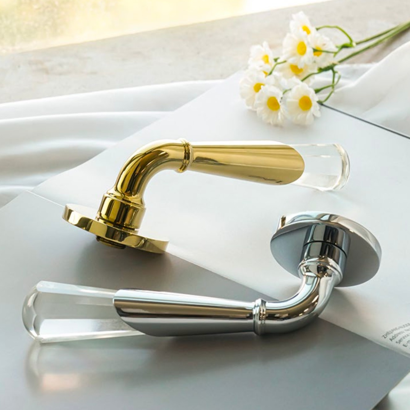 The Marseille — Clear Acrylic Handle