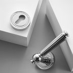 The Firenze — Fluted Solid Brass Handle Set