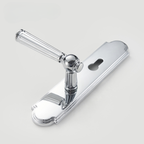 The Firenze — Fluted Solid Brass Handle Set