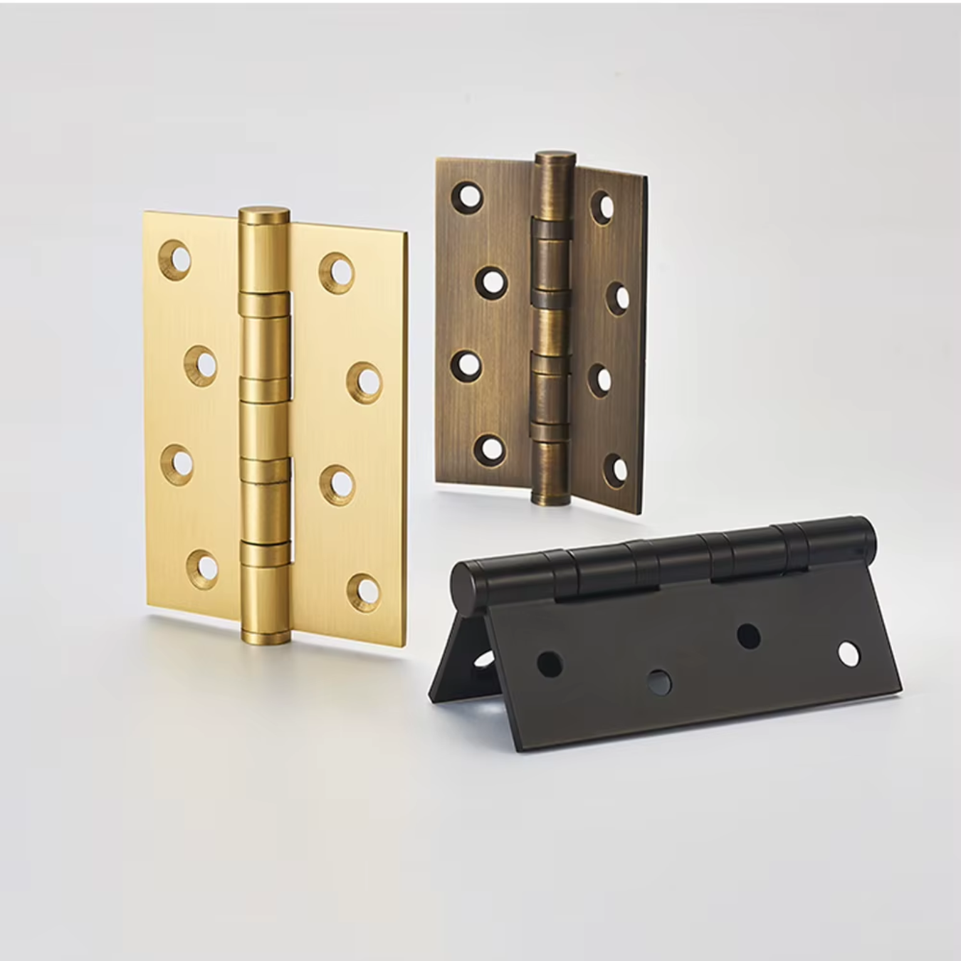Stepped Brass Butt Hinge — 3.03" W