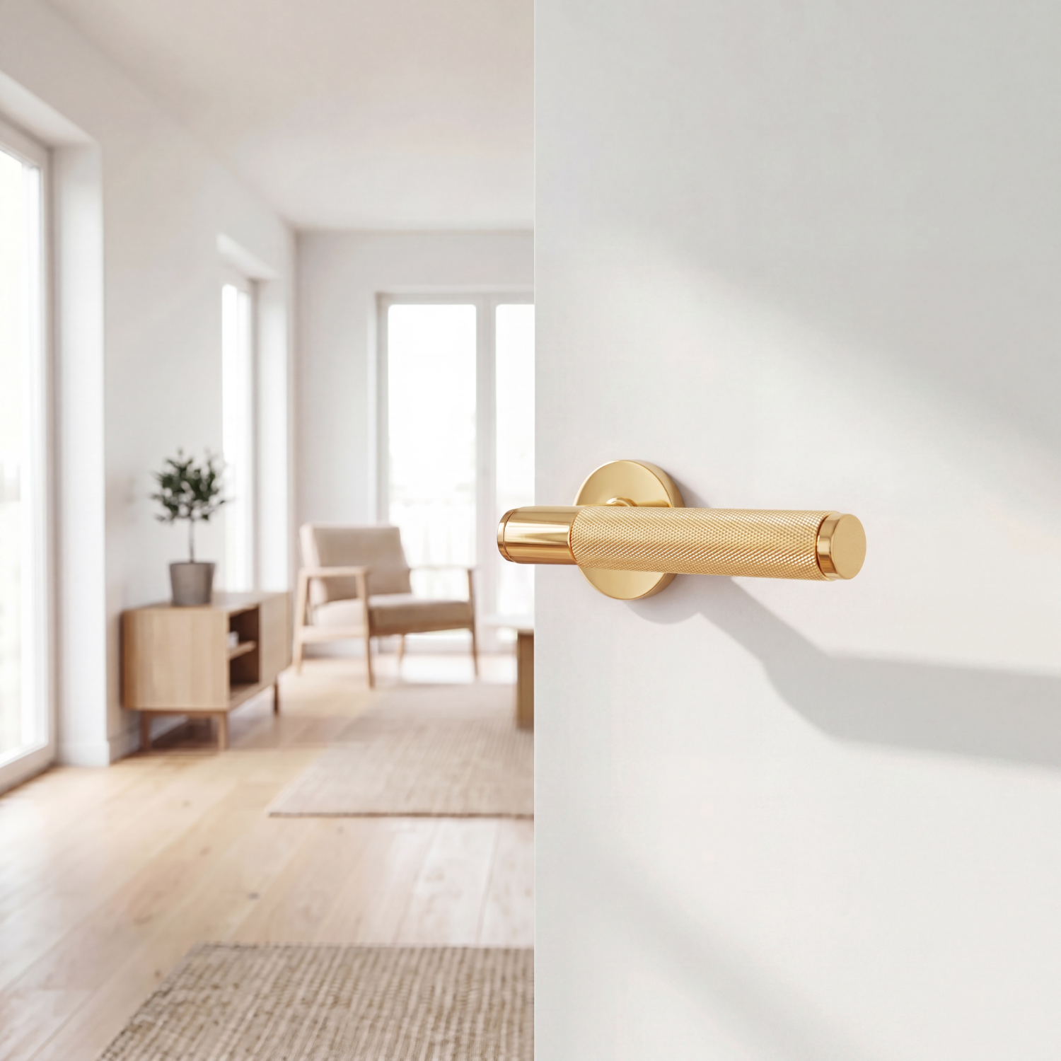 The Laurent — Knurled Handle
