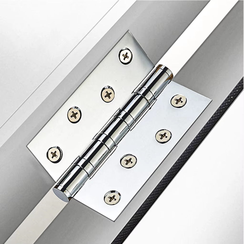 Stepped Brass Butt Hinge — 3.03" W