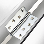 Stepped Brass Butt Hinge — 3.03" W