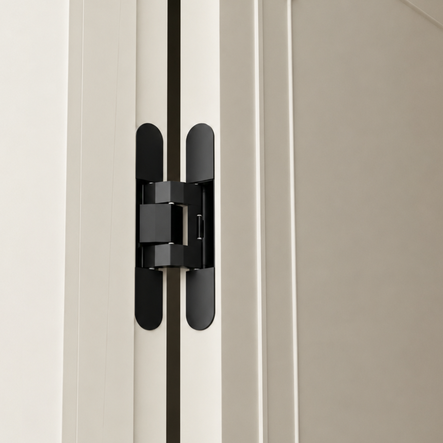 Concealed Zinc Alloy Recessed Hinge — 5.31" H × 1.10" W