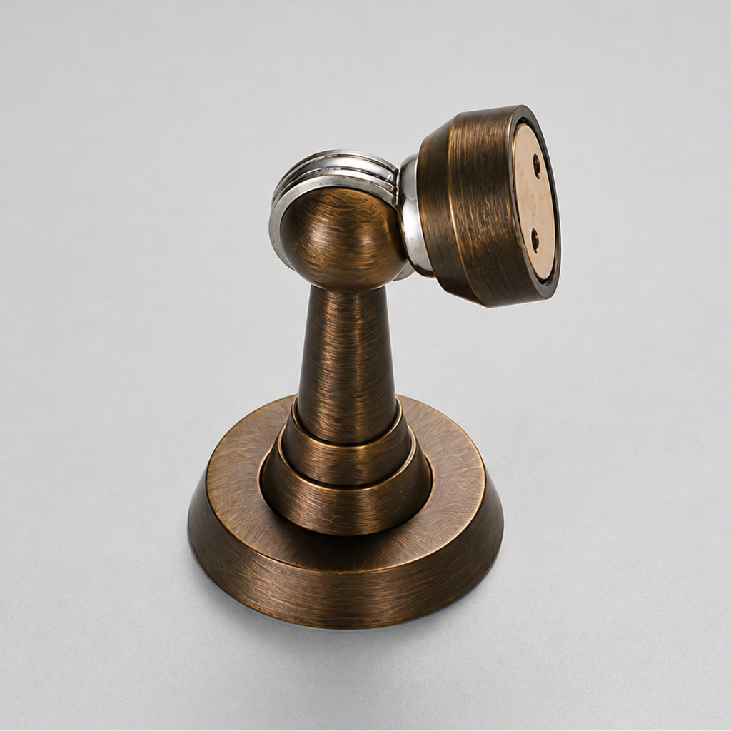 Magnetic Brass Pedestal Door Stop