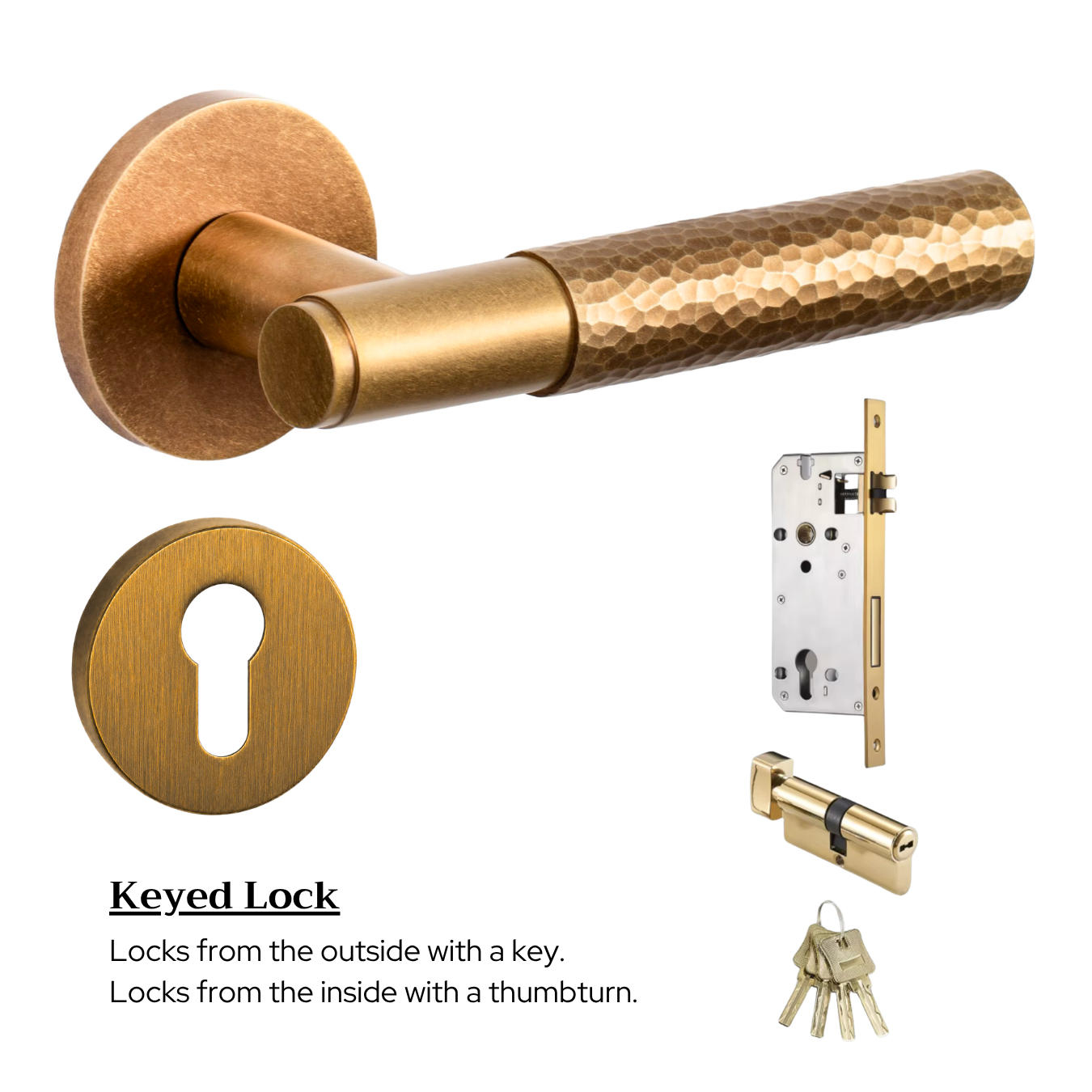 The Siena – Hammered Handle