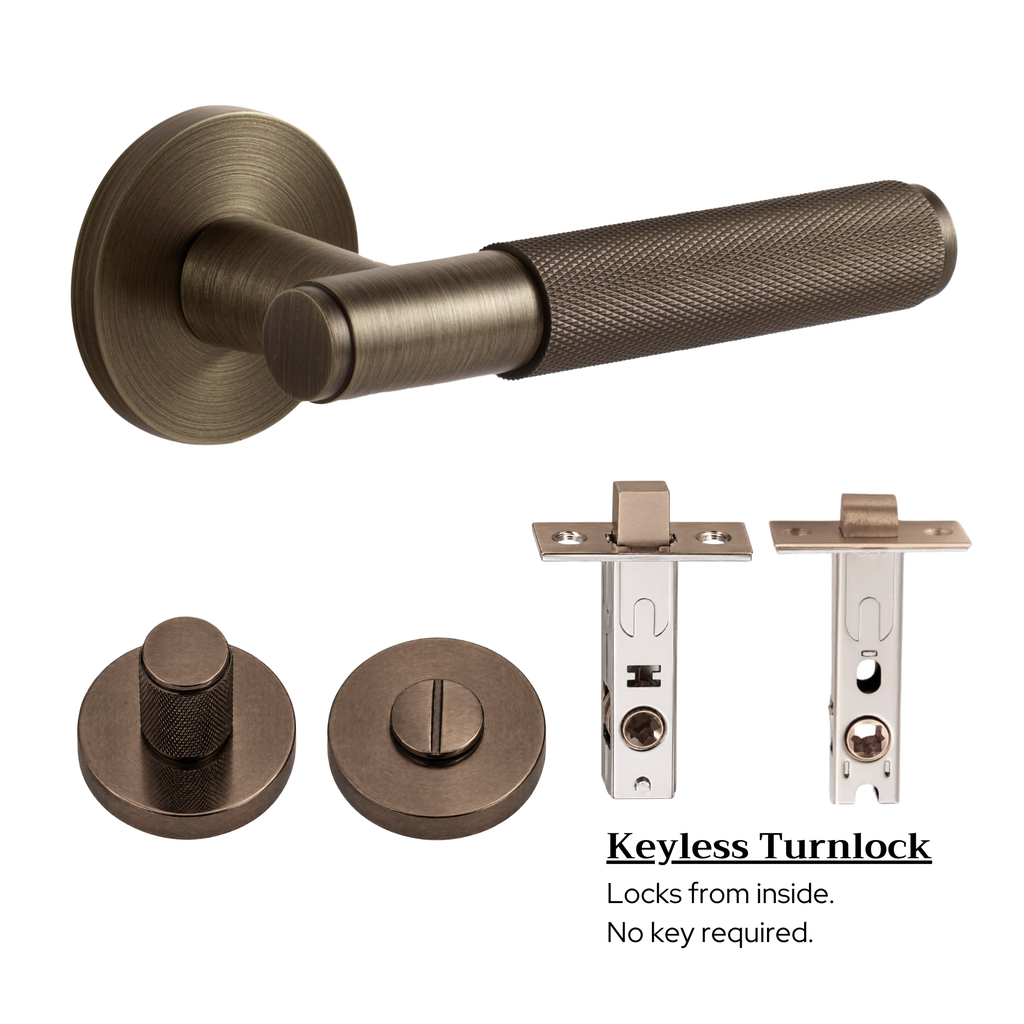 The Laurent — Knurled Handle Set