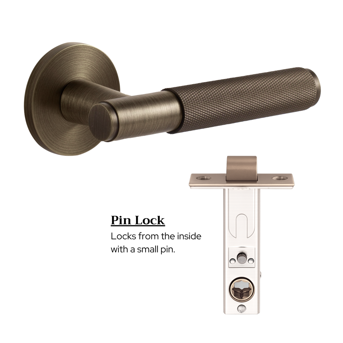 The Laurent — Knurled Handle Set