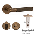 The Laurent Studio — Knurled Handle Set