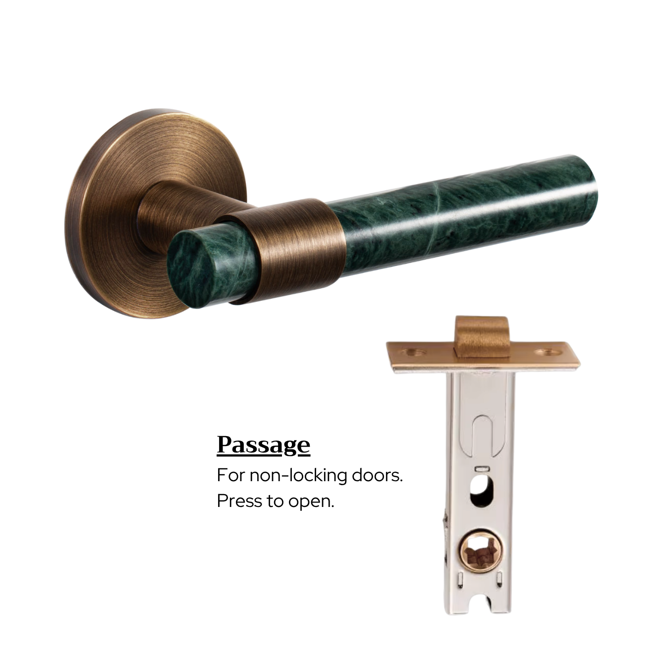 The Como — Marble Bar Handle