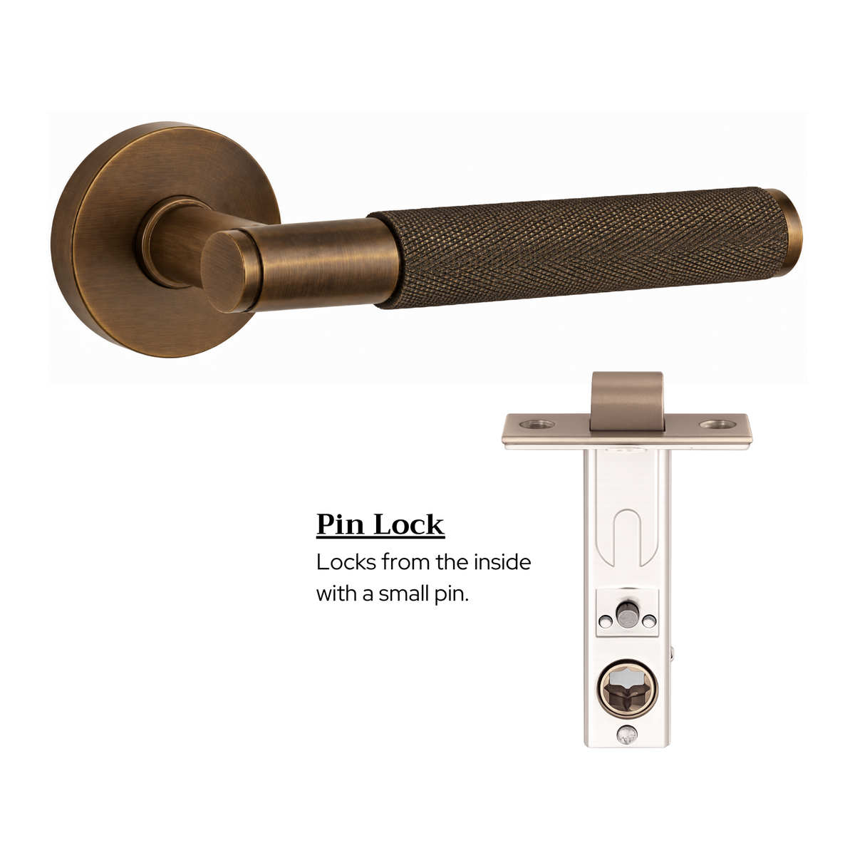 The Laurent Studio — Knurled Handle Set
