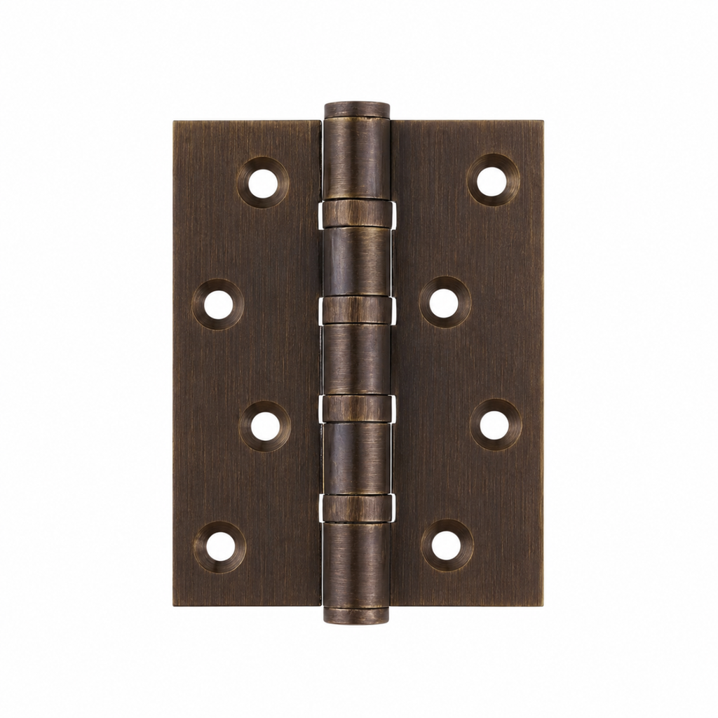 Stepped Brass Butt Hinge — 3.03" W