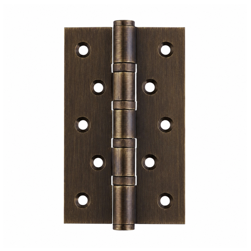 Stepped Brass Butt Hinge — 3.03" W
