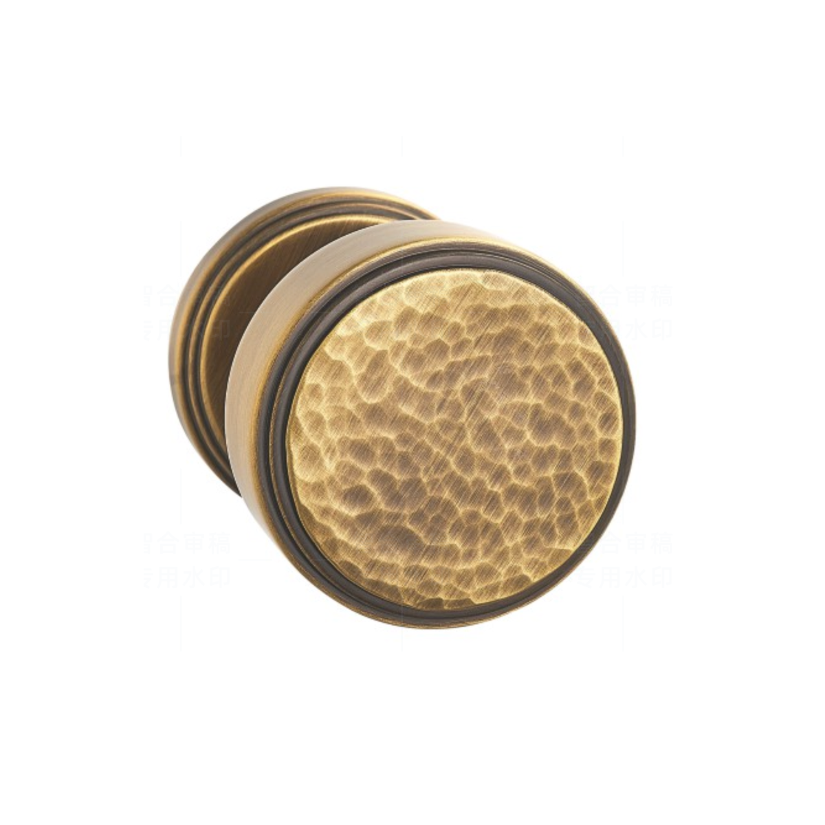 The Ashbourne door knob — Brushed Brass