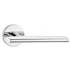 The Langley — Smooth Solid Brass Handle Set