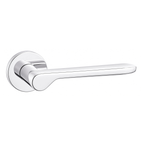 The Cannes — Smooth Solid Brass Handle Set