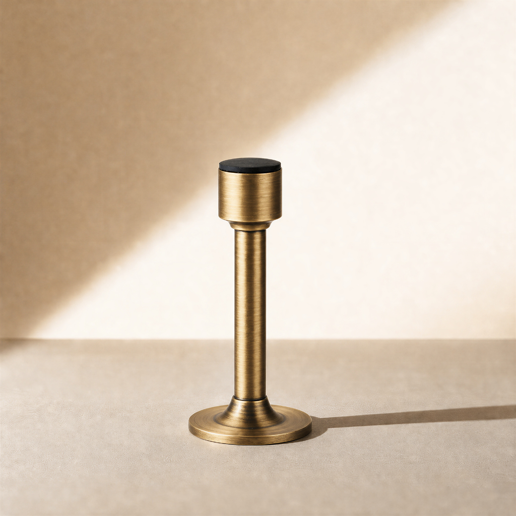 Column Brass Door Stop