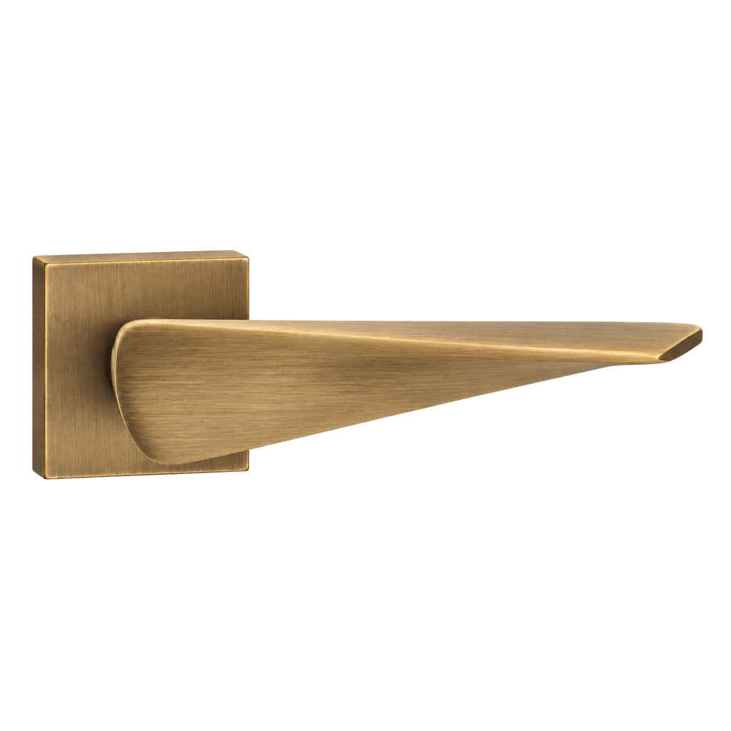 The Shoreditch — Smooth Solid Brass Handle Set