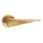 The Shoreditch — Smooth Solid Brass Handle Set