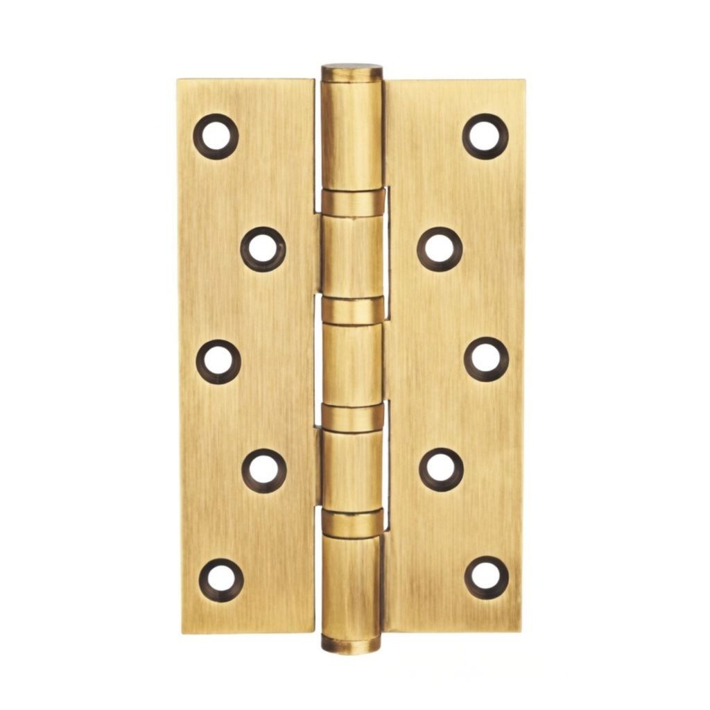 Stepped Brass Butt Hinge — 3.03" W