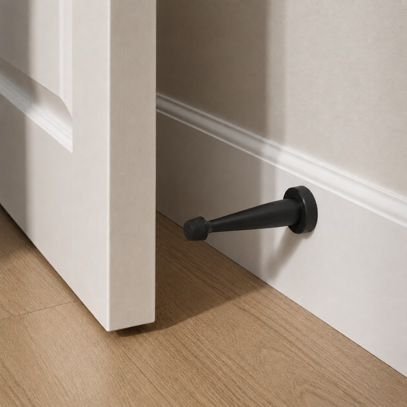 Tapered Brass Door Stop