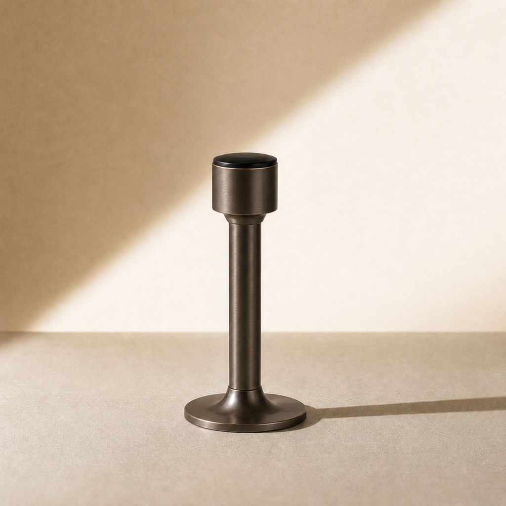 Column Brass Door Stop