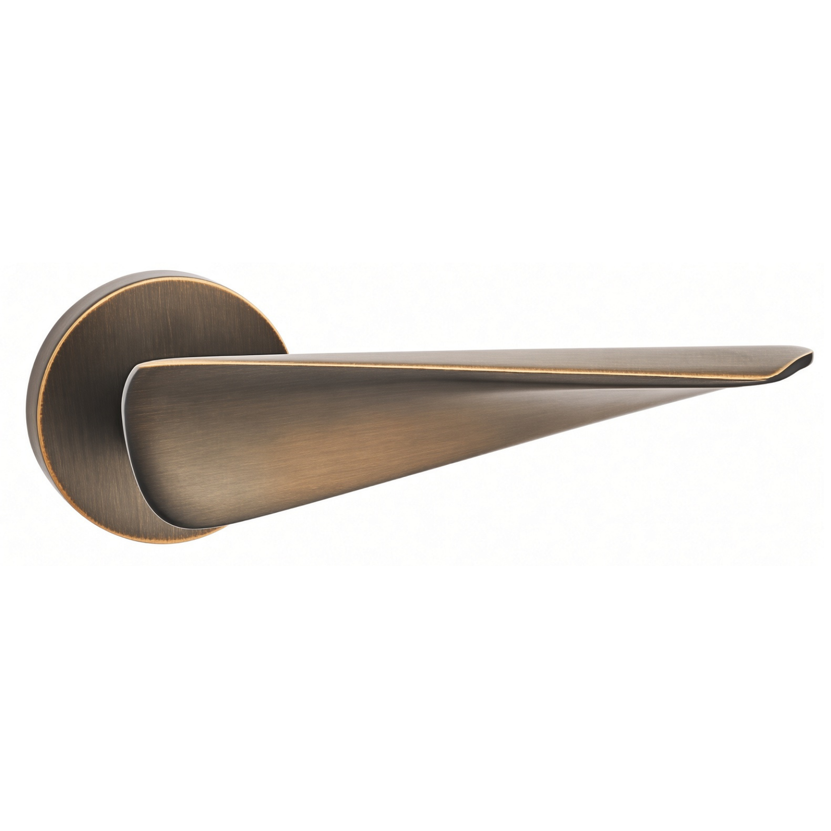 The Shoreditch — Smooth Solid Brass Handle Set