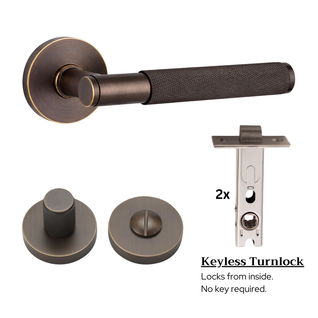 The Laurent Studio — Knurled Handle Set