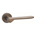 The Cannes — Smooth Solid Brass Handle Set