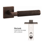The Marlowe Studio — Knurled Solid Brass Handle Set