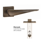 The Shoreditch — Smooth Solid Brass Handle Set