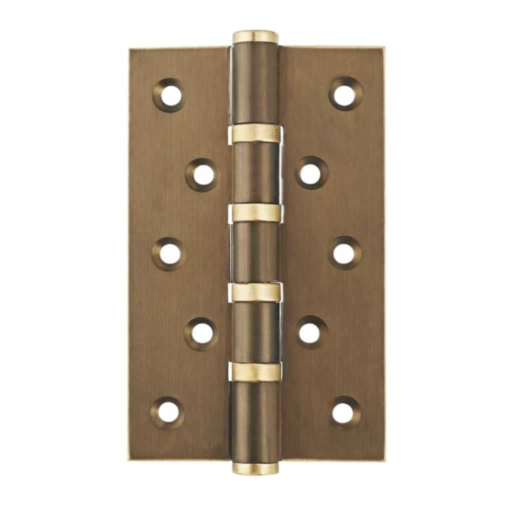 Stepped Brass Butt Hinge — 3.03" W