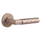 The Amalfi — Faceted Solid Brass Handle Set