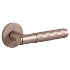 The Bristol — Faceted Solid Brass Handle Set