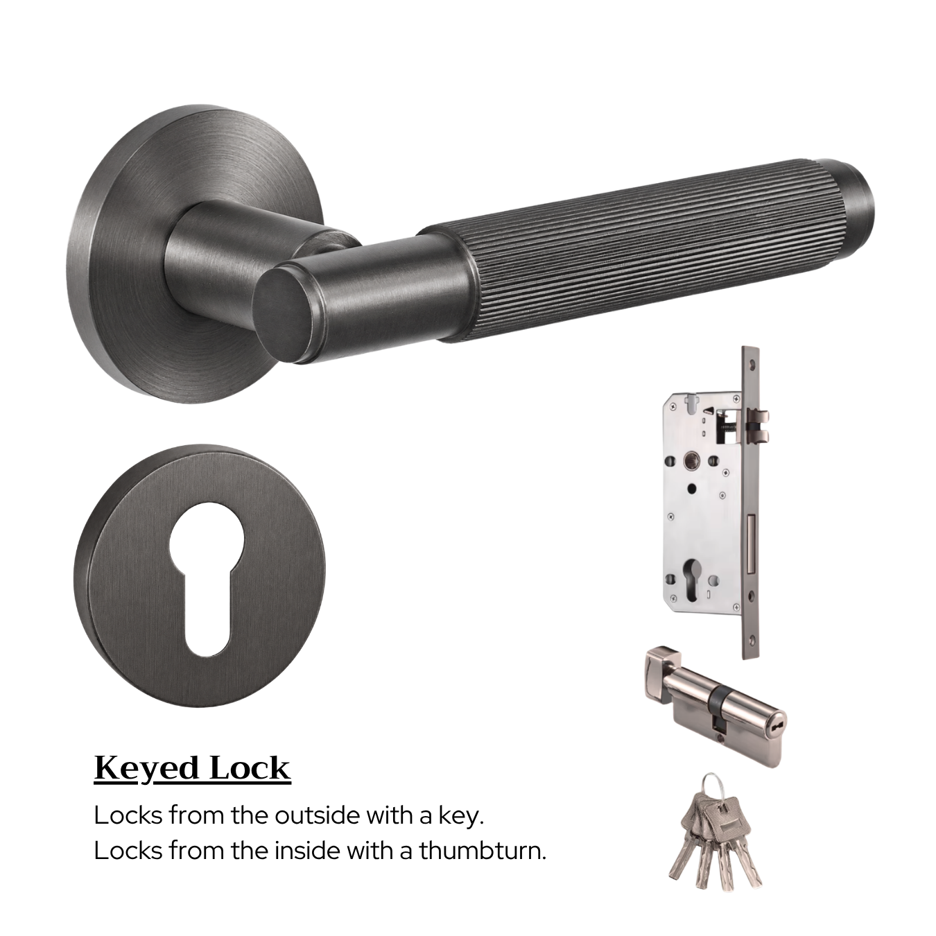 The Alcott — Reeded Handle