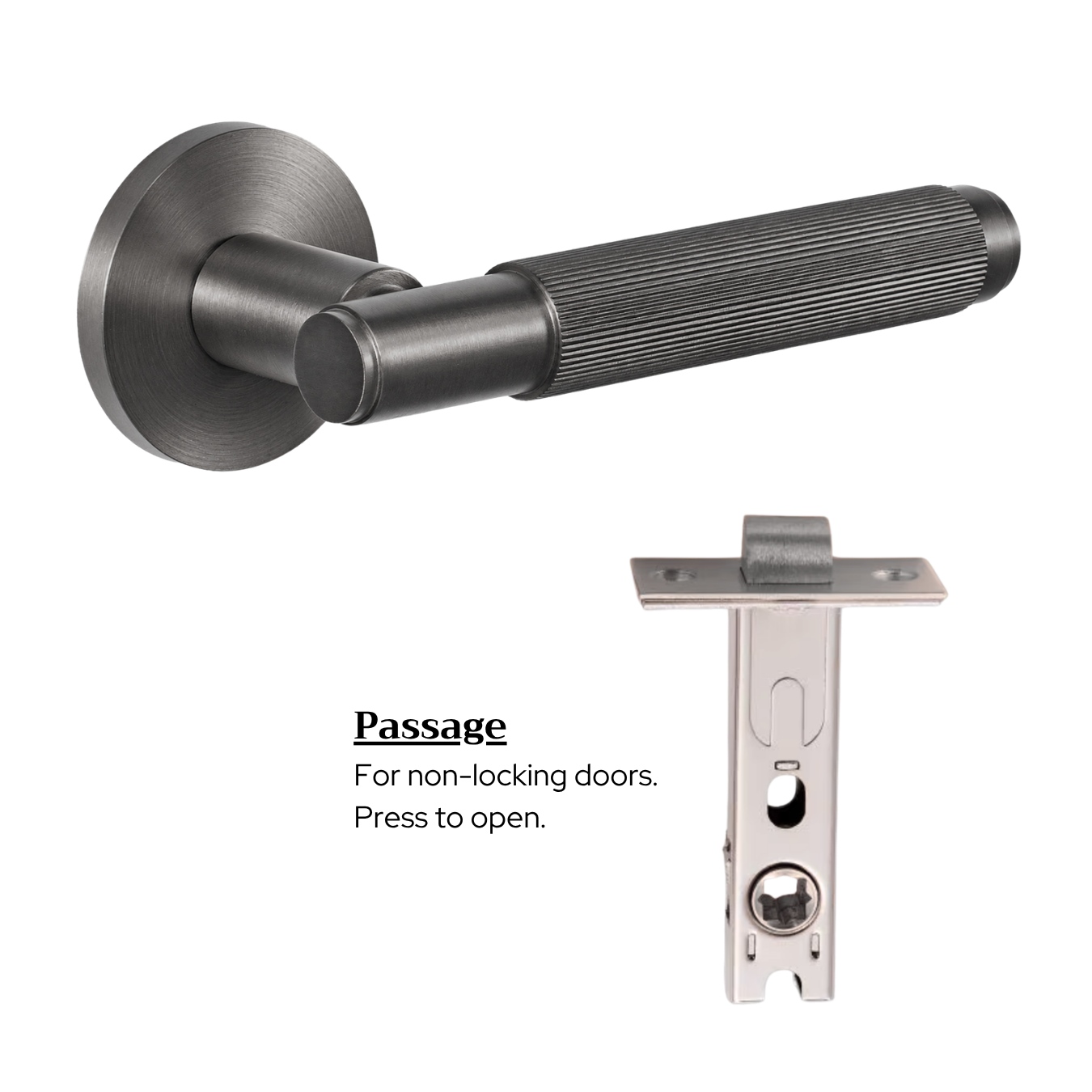 The Alcott — Reeded Handle