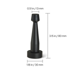 Tapered Brass Door Stop