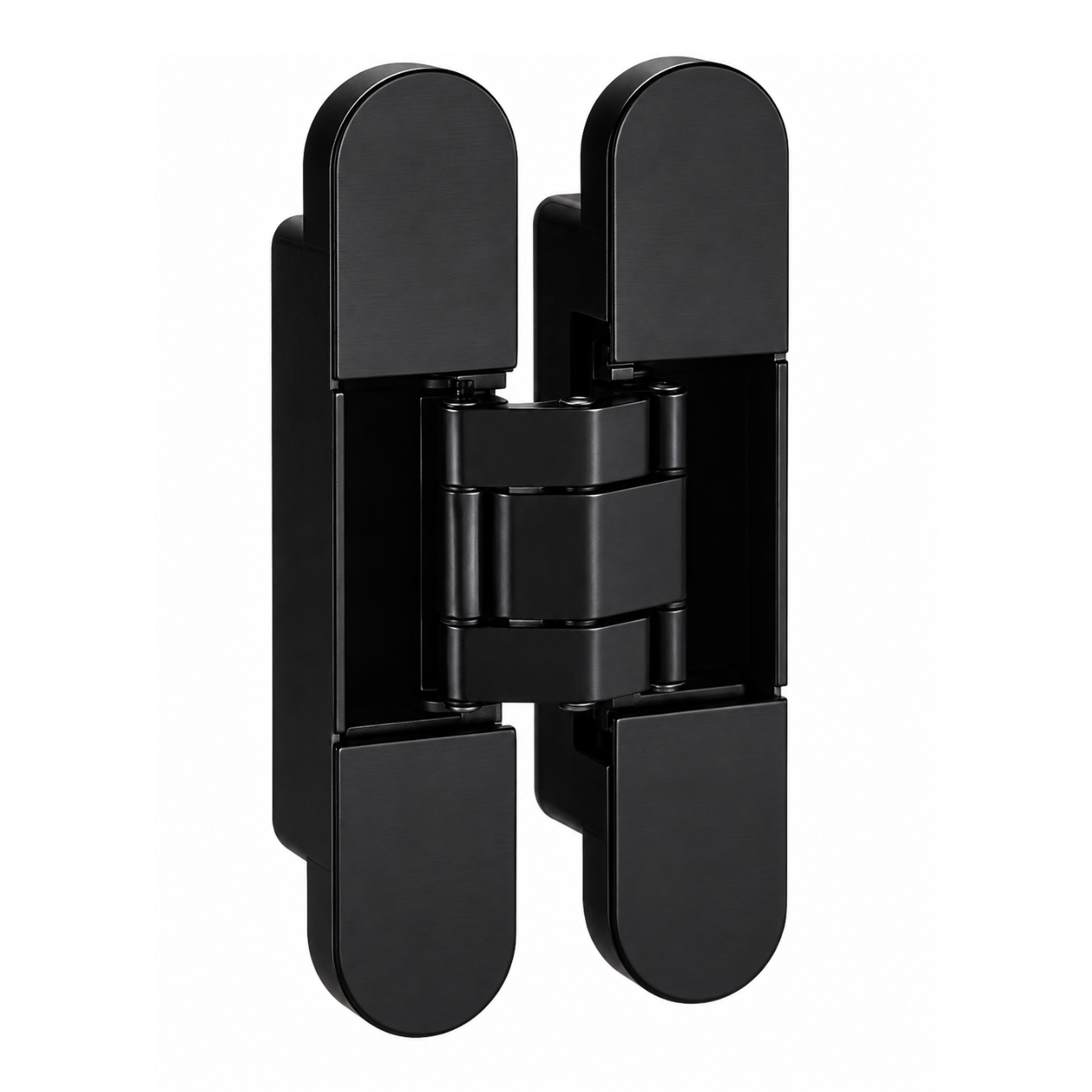 Concealed Brass Recessed Hinge — 5.31" × 1.10"