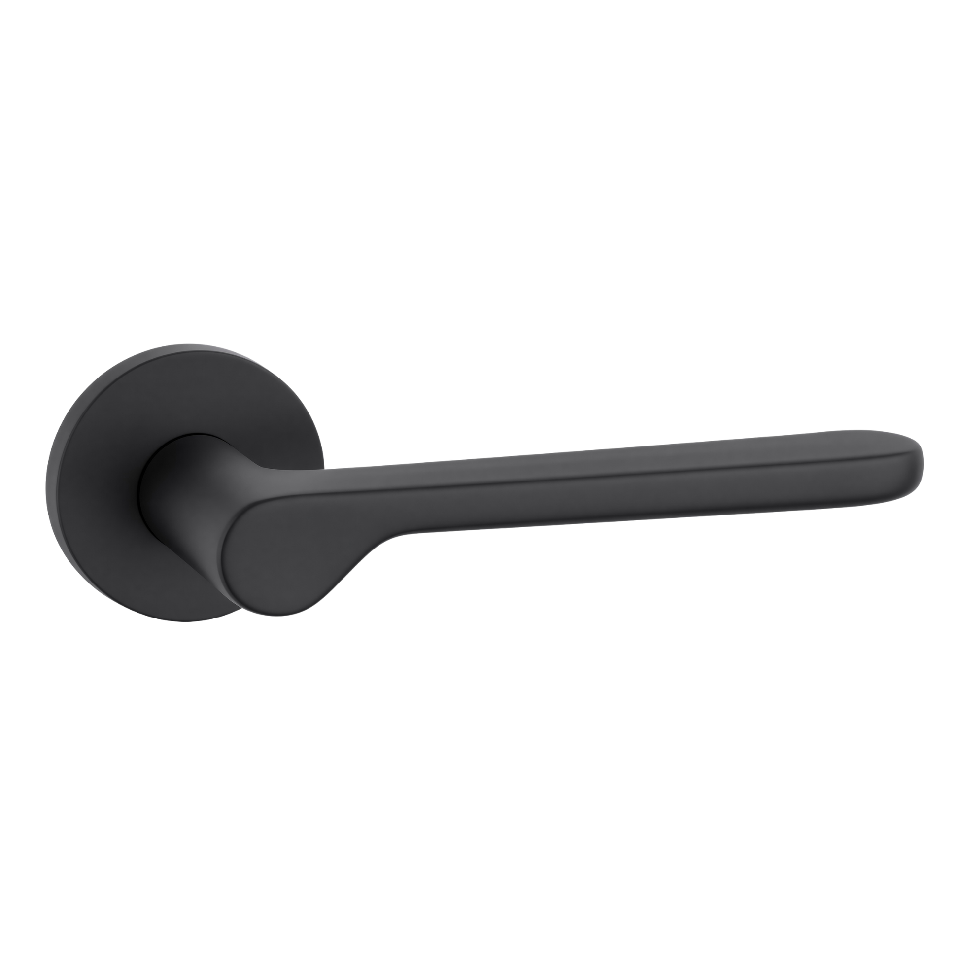 The Cannes — Smooth Solid Brass Handle Set