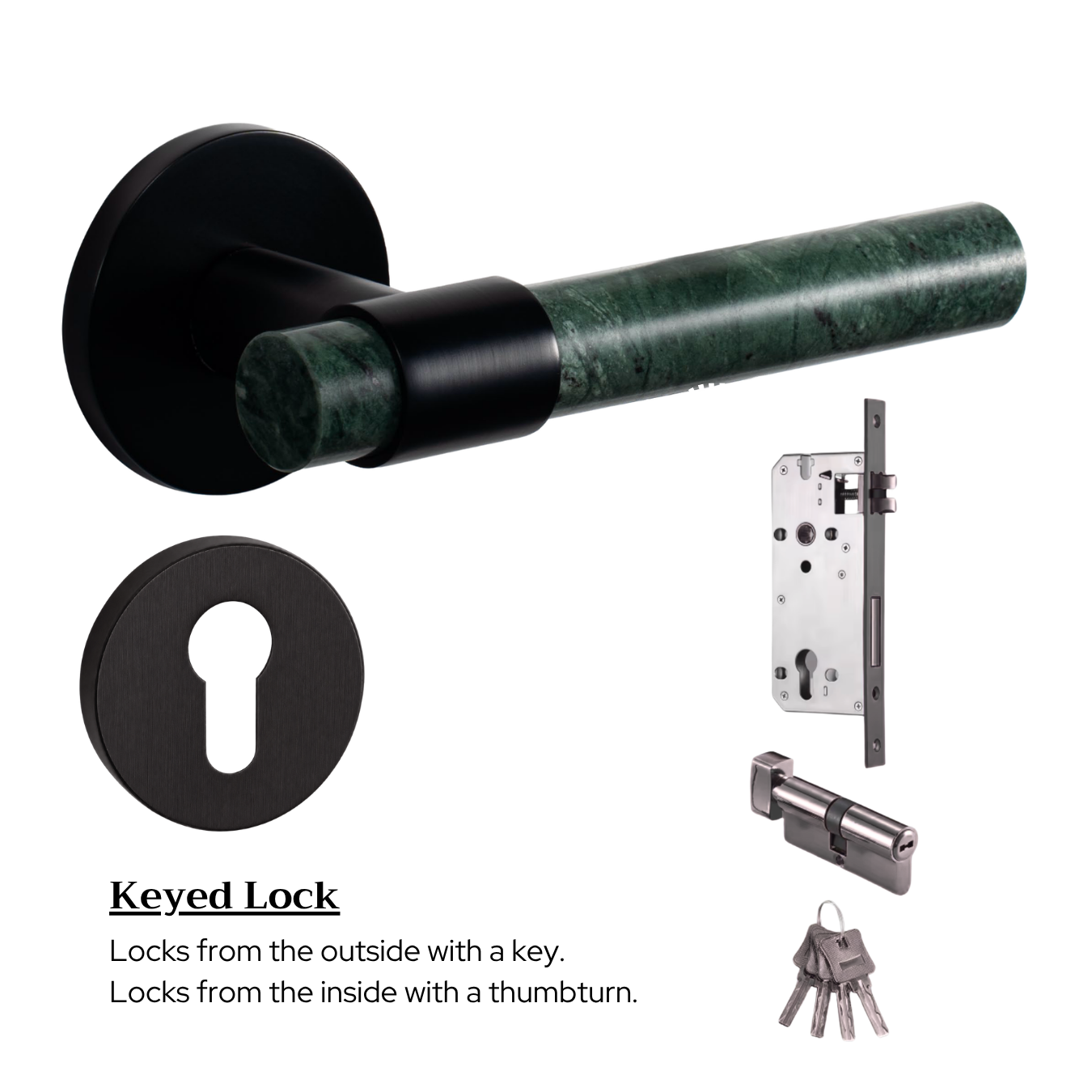 The Como — Marble Bar Handle