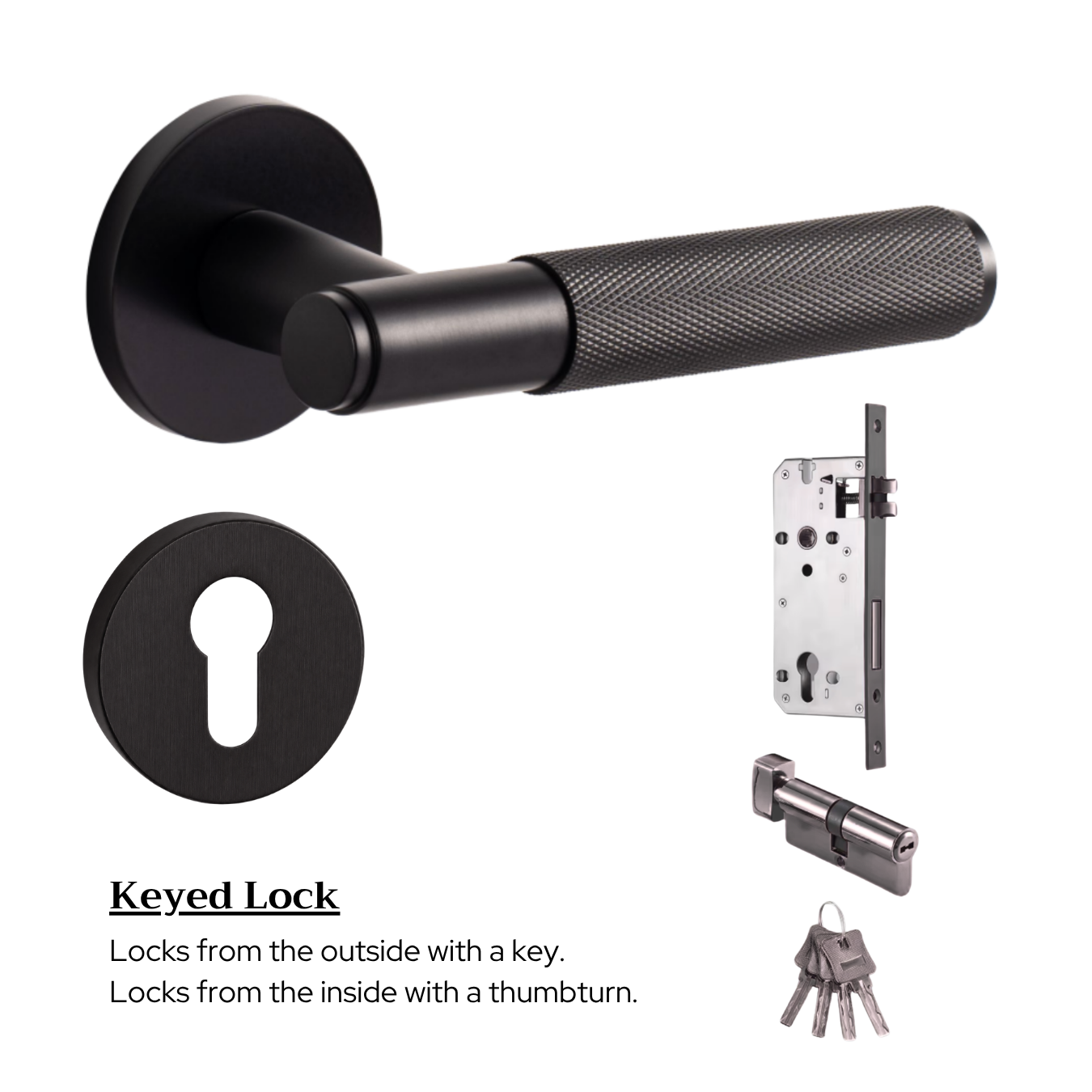 The Laurent — Knurled Handle