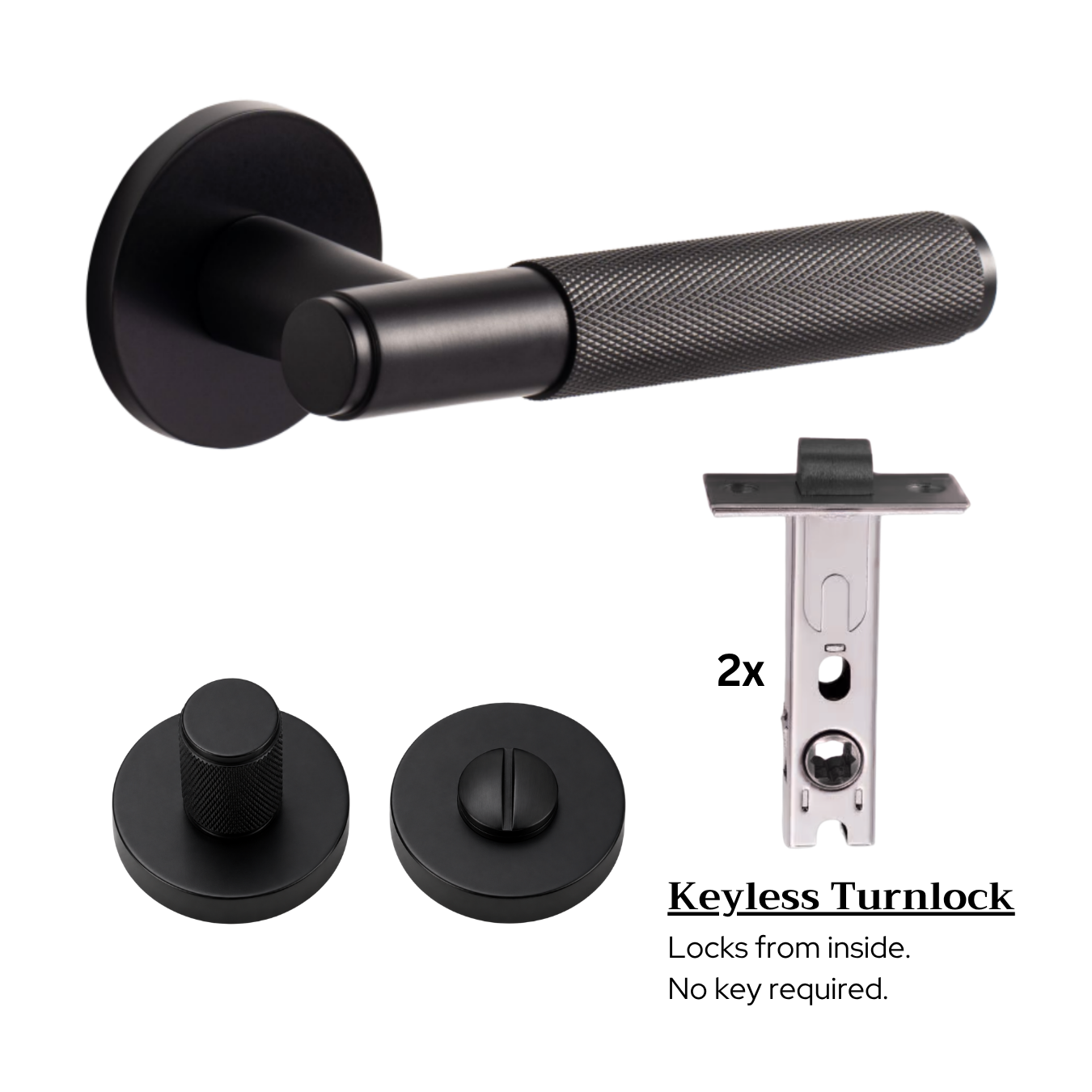 The Laurent — Knurled Handle