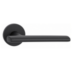 The Langley — Smooth Solid Brass Handle Set