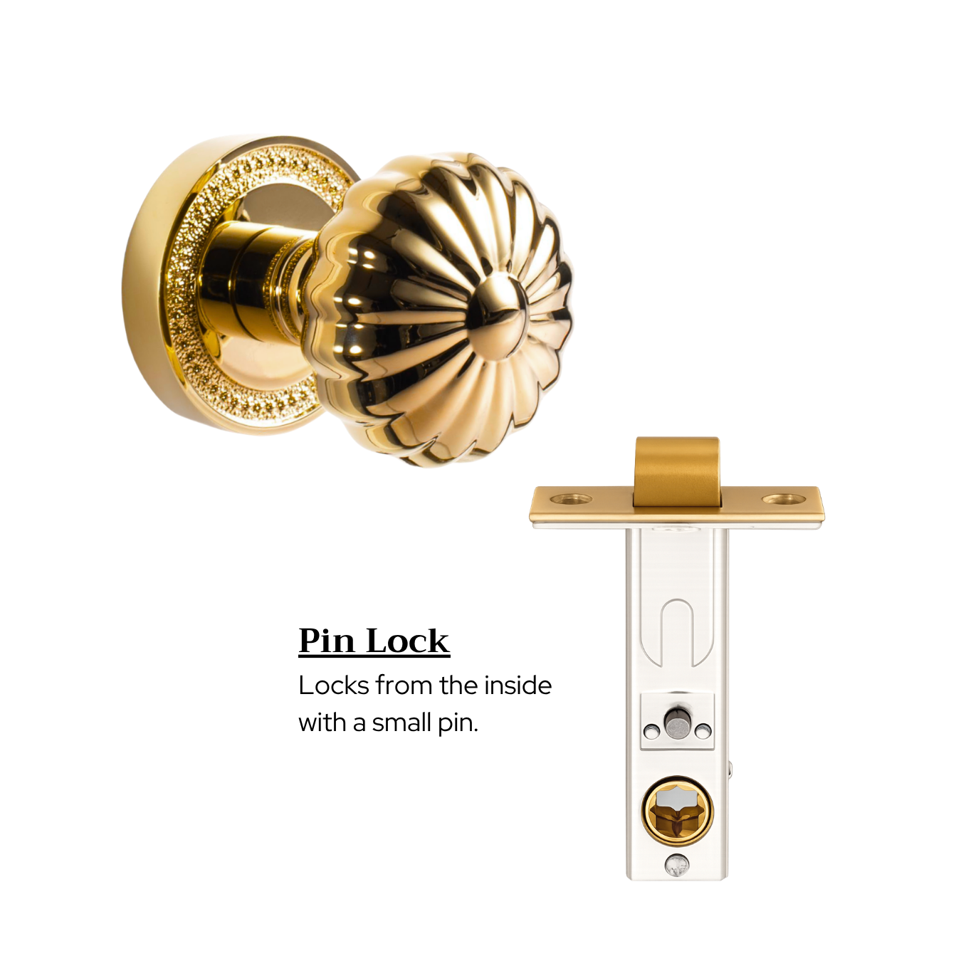 The Emsbury — Fluted Knob